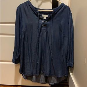 Denim longsleeve shirt